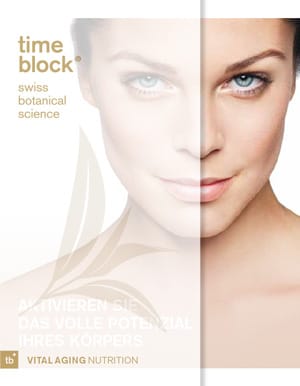 time block® Anti-Aging Produktbroschüre