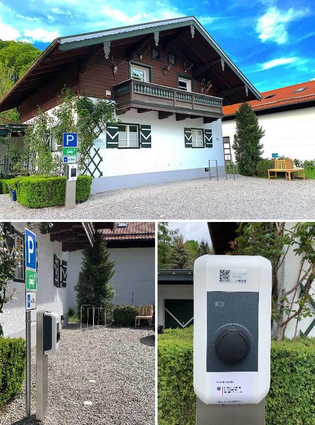 E-Ladestation der Praxis Dr. Pfaller